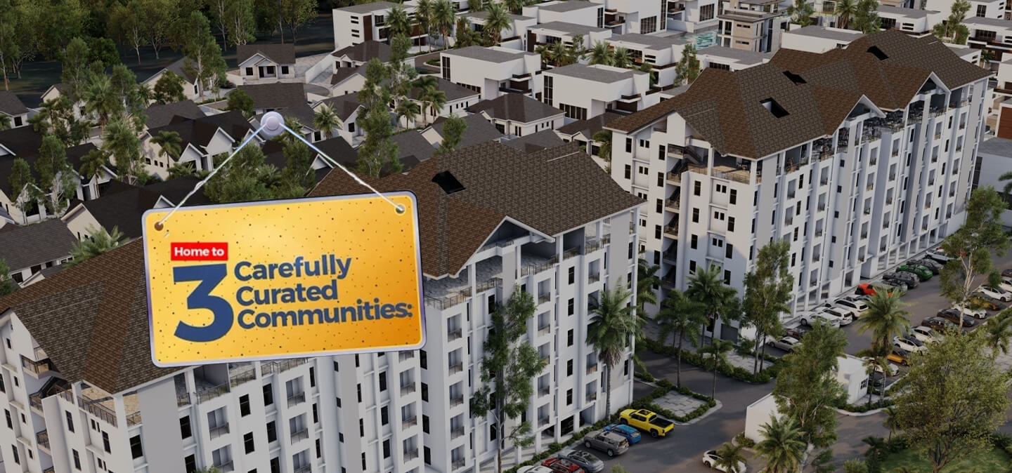 Three communities banner